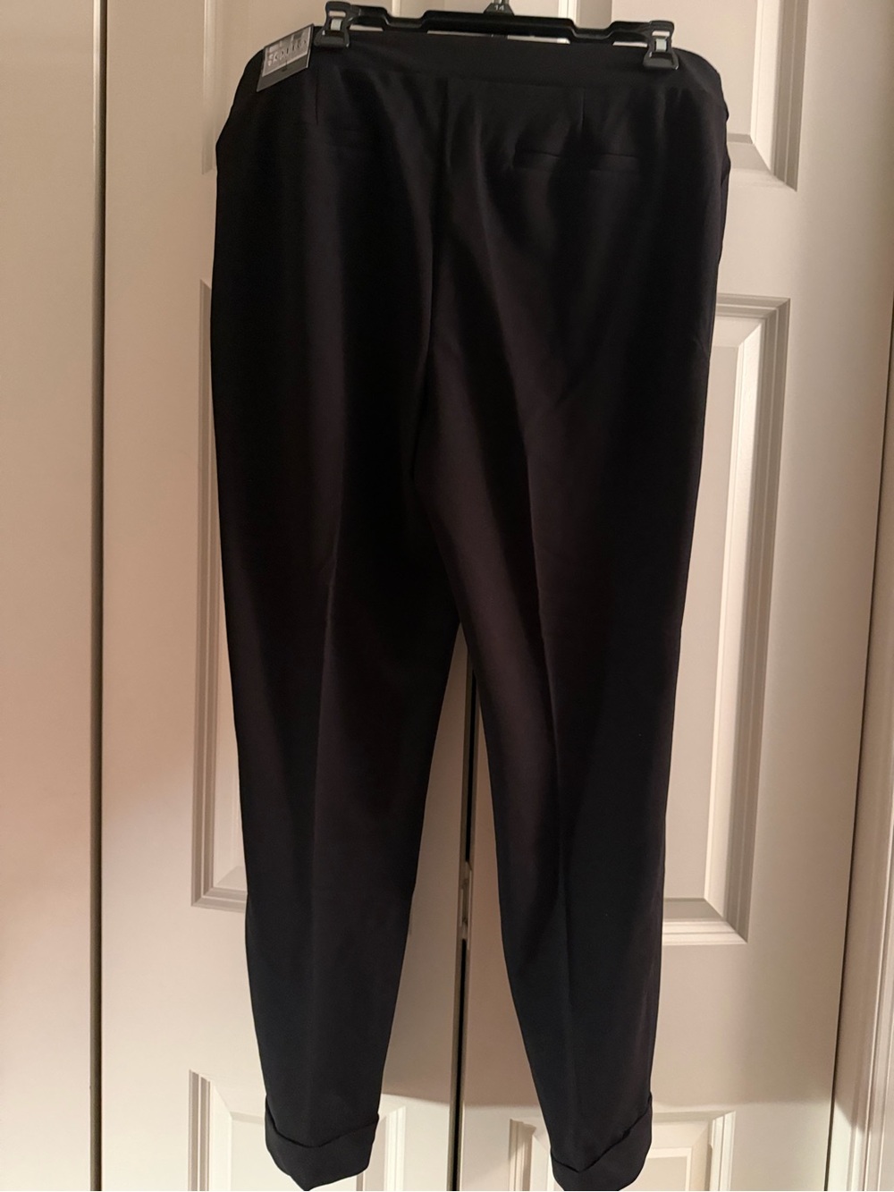 NWT SOHO Apparel pull on straight leg dress pants. Size L.